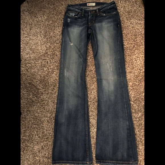 EUC BKE Flare Star 20 Jeans - Picture 1 of 5